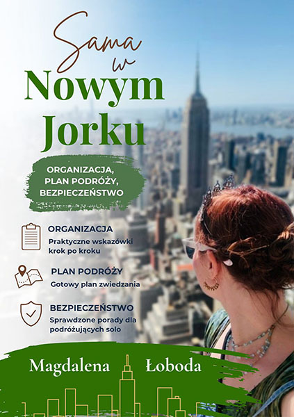 Okładka ebooka Sama w Nowym Jorku